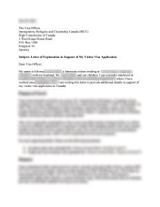 Edvena - Cover Letter (Page 1)